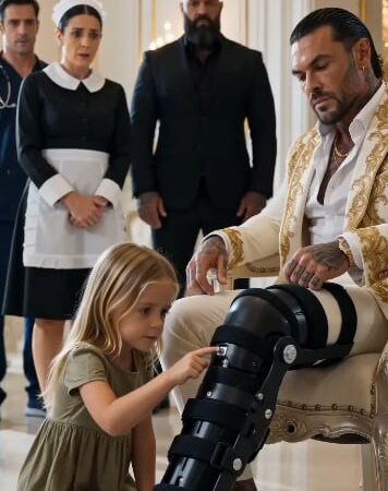 LA HIJA DE CUATRO AÑOS DE UNA EMPLEADA TOCÓ LA ORTESIS DE DOMINIC VALE… Y DESCUBRIÓ EL DETALLE QUE NADIE DEBÍA VER